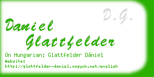 daniel glattfelder business card